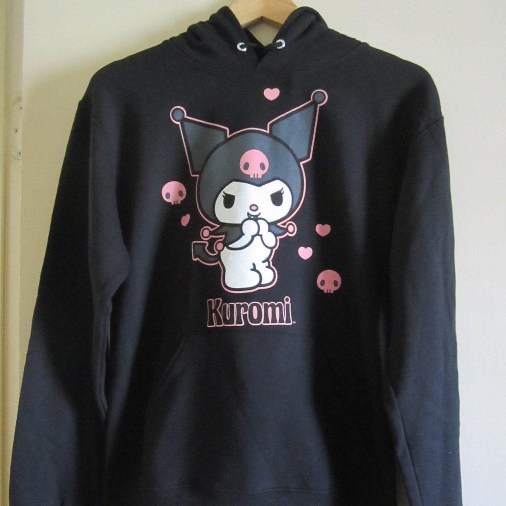 Kuromi Sanrio Black Hoodie - Gem